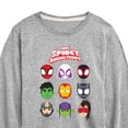 thumbnail image 3 of Spiderman - Smaf Faces Grid - Youth Boys Long Sleeve Graphic T-Shirt, 3 of 5