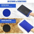 thumbnail image 4 of 2Pack Clay Mitt, Microfiber Clay Bar Towel for Car Detailing, Medium Grade Bar Glove Auto Detailing (Blue), 4 of 7
