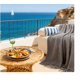 thumbnail image 5 of Throw Blanket for Couch, Blanket for Sofa Bed, Soft Knit Woven Blanket with Tassel, Decorative Textured Blanket for Living Room,127*260cm, 5 of 5
