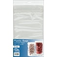 thumbnail image 2 of PA Ess Bag Zipper Gusset 6.38x3x9.75" Clear 5pc, 2 of 2