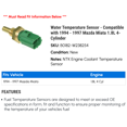 thumbnail image 2 of Water Temperature Sensor - Compatible with 1994 - 1997 Mazda Miata 1.8L 4-Cylinder 1995 1996, 2 of 2