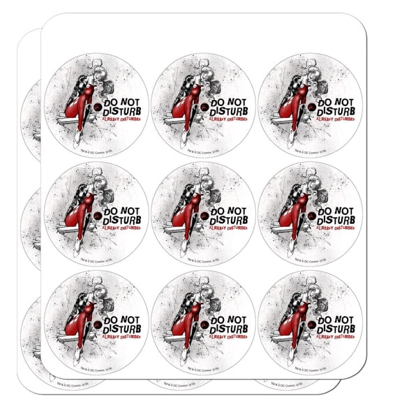 Harley Quinn Already Disturbed Planner Calendar Scrapbooking Crafting Stickers