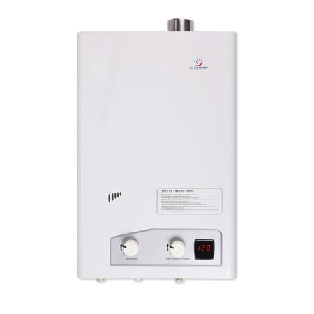 Eccotemp FVI12-NG 3.4 GPM Liquid Propane Indoor Forced Vent Tankless Water Heater