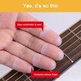thumbnail image 4 of 4 unids/caja de protectores de dedos de guitarra cubierta de silicona para ukelele Hugtrwg Para estrenar, 4 of 7