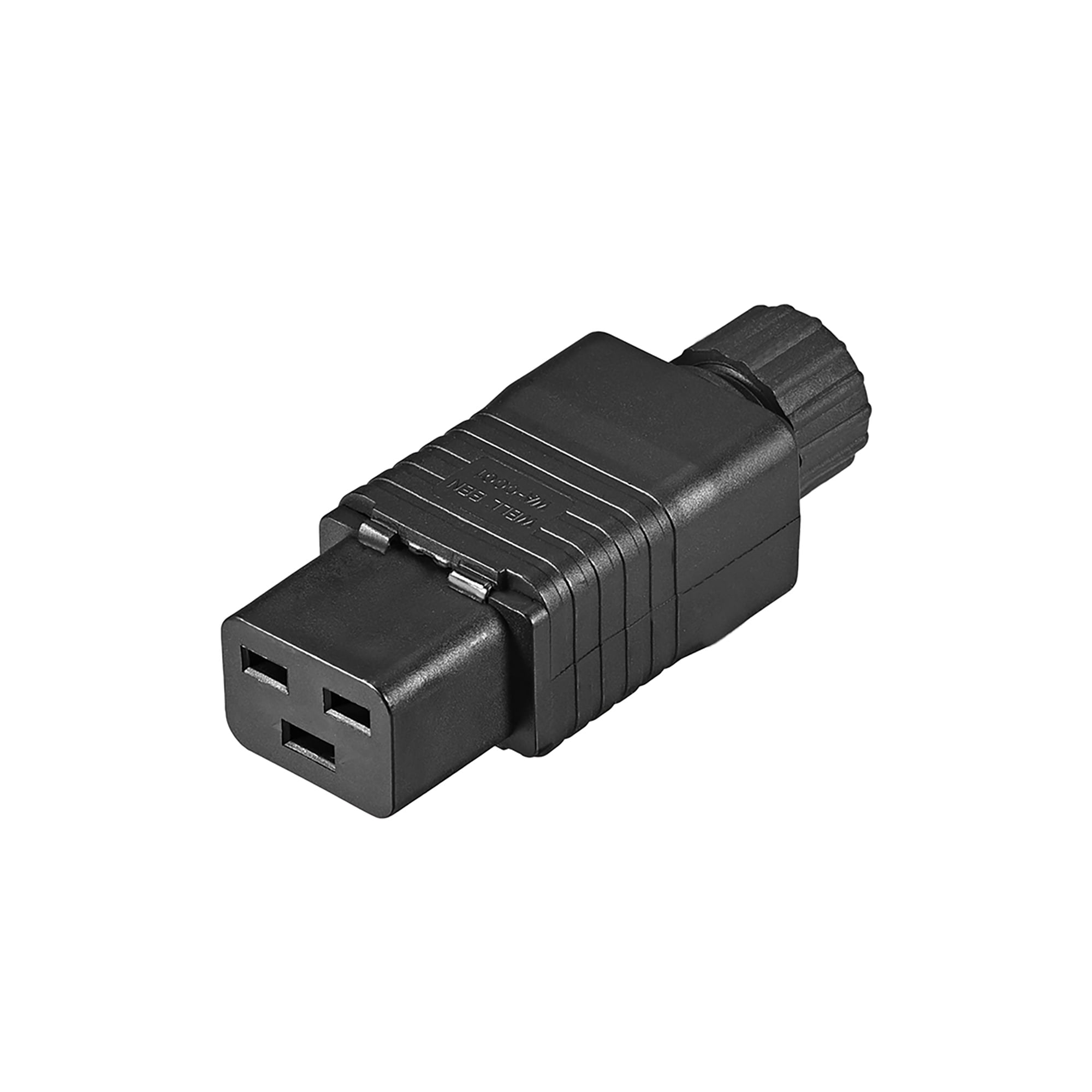 AC110250V 10A Female IEC320 C19 Power Socket Adapter Receptacle