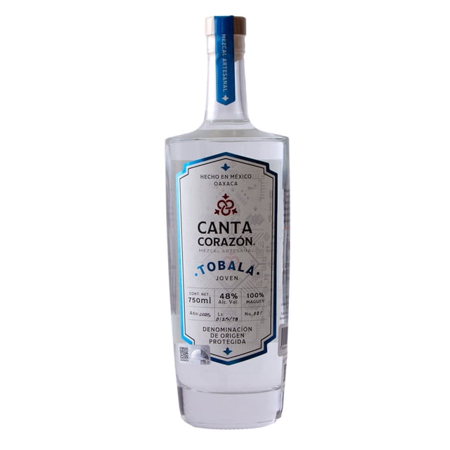 Mezcal Canta Corazón Tobalá Joven 750 ml