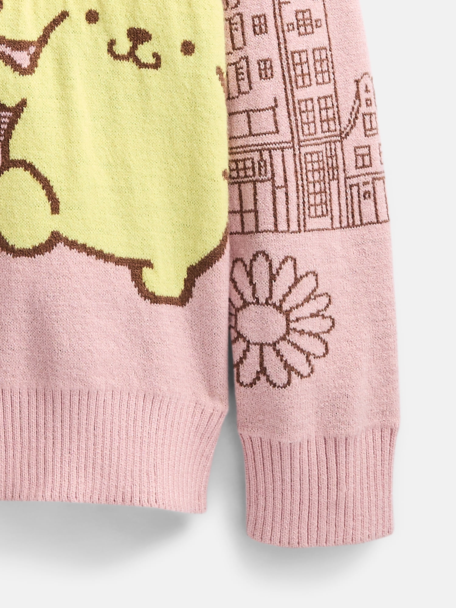 Hello Kitty and Friends Girls Graphic Cardigan with Long Sleeves, Sizes 4-16