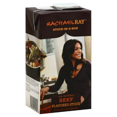 - (3 Pack) Rachael Ray Stock-in-a-Box Beef Flavored Stock, 32 fl oz