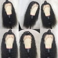 thumbnail image 4 of Water Wave Lace Front Wigs Human Hair Pre Plucked Baby Hair 13x4 HD  Wet and Wavy Lace Wigs 150% Density Brazilian Glueless Lace Frontal Wig Natural Hairline for Black Women 20Inch, 4 of 7