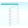 thumbnail image 4 of UTAH-Lumbar Support Pillow for Office Chair,Computer/Desk Chair/Couch,Back Support Pillow Adjustable,Breathable Mesh Cover,Patented 6-fold semicircular Back Cushion Hanging on Office Chair,Medium Sof, 4 of 4