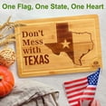 thumbnail image 4 of Royal Craft Wood Bamboo Cutting Board with State Artwork, 4 of 6