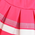 thumbnail image 5 of Girls Cheerleader Costumes Skirt Set Zombie Cosplay Hair Bow Pom Poms Dress Up, 5 of 7