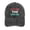 Black, variant on Living The Dream Charcoal Baseball Cap for Men Women, Adjustable Snapback Hats Cotton Hat
