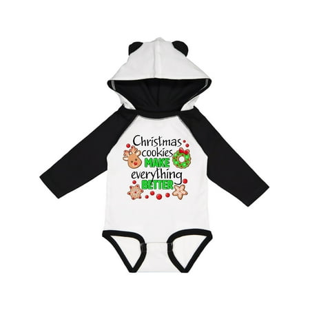 

Inktastic Christmas Cookies Make Everything Better Gift Baby Boy or Baby Girl Long Sleeve Bodysuit