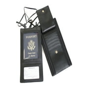 Security Passport Wallet - Black