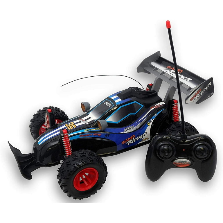 Sand Ripper Rally Car - High-Speed Outdoor RC, 6XAA 1.5V, For 5+