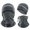 Dark Gray, variant on QSAWXQZ Men's 2 PC Winter Beanie Neck Gaiter Reflective Stripe Fleece Cold Weather Set Free Size