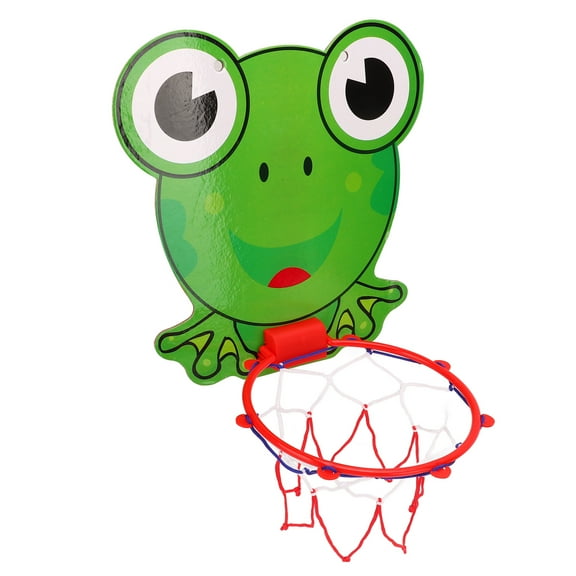 Hanging Mini Basketball Hoop with Basketball Net Ball for Indoor Outdoor Toy Sports Game Frog