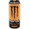 thumbnail image 4 of Monster Energy Rehab Tea Energy Drink Variety Pack – Tea + Lemonade, Peach Tea & Wild Berry Tea, 15.5 fl oz Cans, 4 of 6