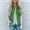 Green, variant on coat for women Women Pocket Zipper Solid Color Jacket Plush Sleeveless Lapel Vest Loose Coat Women's Fleece Jackets Coats Green + L
