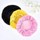 thumbnail image 3 of 3 Pieces Kids Satin Bonnet Sleeping Cap Silk Wide Band Night Hats Hair For Natural Hair Teens Toddler Child Baby, 3 of 4