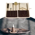 thumbnail image 3 of Brass Incense Making Kit Incense Mold Tool Tea House Living DIY Fragrance Portable for Yoga, 3 of 8
