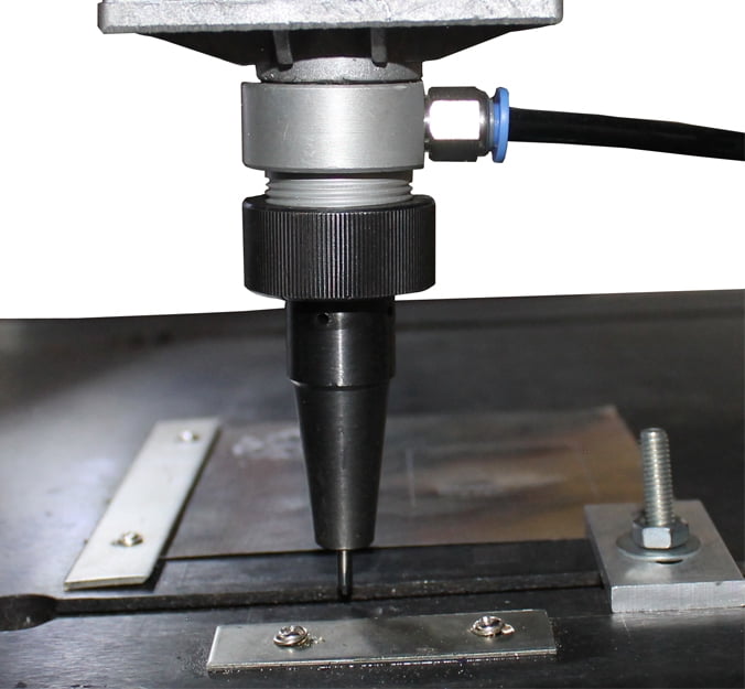 INTSUPERMAI 7" LCD Touch Screen Pneumatic Dot Peen Marking Machine and Rotation Axis Set