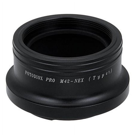 UPC: 0847372002511 | Fotodiox Pro Lens Mount Adapter – M42 Type 2 (42mm x1 Screw Mount) to Sony Alpha E-Mount Mirrorless Camera Body