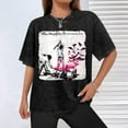 thumbnail image 5 of Three Days Grace Man's Vintage Oversized T Shirt Cotton Graphic Short Sleeve Shirts Round Neckline Clothing Unisex Tees Shirts, 5 of 8