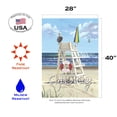 thumbnail image 2 of Toland Home Garden Pelican Post-Cape May House Flag, 2 of 5