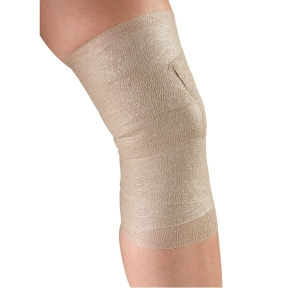 Champion Self-Adhering Elastic Bandage, Universal Fit, 4 inch Width, Beige, Universal - 4" Wide