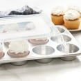 thumbnail image 5 of Nordic Ware Naturals® 12 Cavity Muffin Pan with High-Domed Lid, 5 of 8