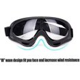 thumbnail image 3 of Gafas unisex a prueba de viento protección UV para esquí ciclismo motocicleta moto de nieve, 3 of 5