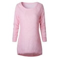 thumbnail image 6 of Perfectbot Fall Sweaters for Women Crewneck Long Sleeves Fuzzy Tops Tunic Winter Warm Shirts, 6 of 6