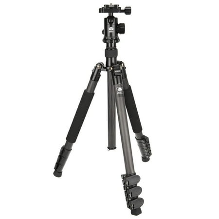 UPC: 6952060001524 | Sirui SUET1204 Carbon Fiber Tripod Kit with E-10 Ball Head and Case
