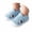Blue, variant on Toddler Shoes for Unisex Closed Toe Knit Mesh Cartoon Jacquard On Shoes Anti Soft Sole Toddler Sneaker for Baby First Walkers Summer Blue Size 5