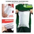 thumbnail image 4 of 10-100 bolsas de envío para embalaje, bolsas de mensajería, bolsas de correo blancas con sello autoadhesivo, bolsas de almacenamiento tipo sobre, 4 of 5