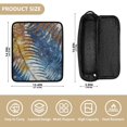 thumbnail image 4 of Hair Tools Storage with Heat Resistant Mat- Batik Fabric Printed Curling Iron Travel Bag/Flat Iron Case for Women, 4 of 8