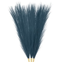 Uxcell 20-Pack Faux Pampas Grass 21.7 Inch Small Fluffy Pampas Grass Decor for Home, Wedding, Office