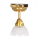 thumbnail image 1 of Luz De Cúpula De Casa De Muñecas, Lámpara De Cúpula De Casa De Muñecas Con Forma De Flor De Decoración DIY Para Balcón ANGGREK Dollhouse Dome Lamp, 1 of 8
