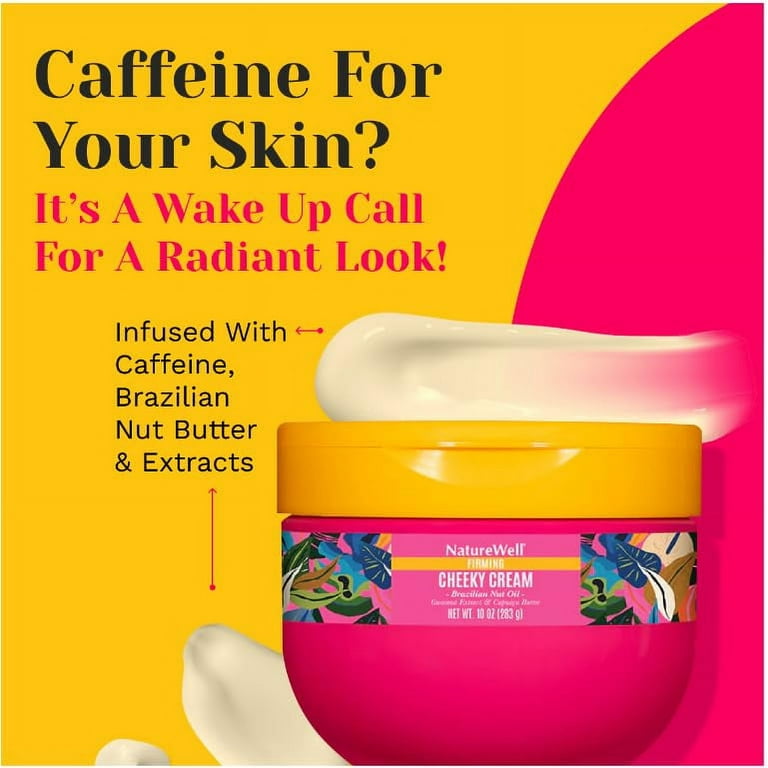 NatureWell Firming Cheeky Cream, Brazilian Nut Oil, Antioxidants