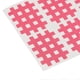 thumbnail image 3 of 5 Sheet Grid Tape Breathable Joint Muscle Acupuncture Point Therapy Cross Kinesiology Tape For Arms Legs Pink, 3 of 5
