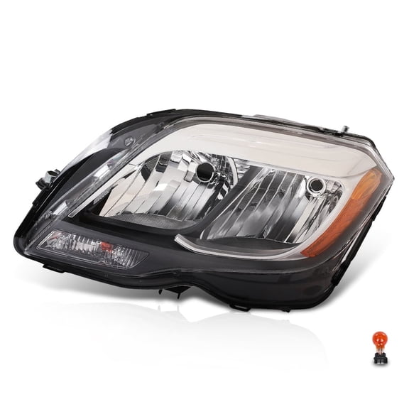Halogen Headlight Left Driver Side Fit For 2013-2015 Mercedes Benz GLK250 GLK350