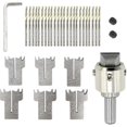 thumbnail image 1 of 30 Pcs Ring Drill Bit Set, 16-21 Mm Blades Wood Ring Drill Bit Wooden Ring Maker Steel Wood Bead Dr (haoyi, 1 of 4