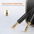 thumbnail image 4 of Pedal Wire, Stable  Guitar Patch Cable Wide Application 6.35mm Low Noise  Sound Quality  for Playing, 4 of 8