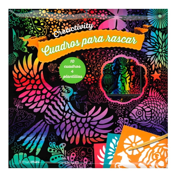 Arcoiris Cuadros Para Rascar Timun mas Tapa dura 1ra edicion