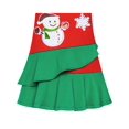 thumbnail image 5 of Girls Dress Long Sleeve Christmas Snowman Holiday Party 5, 5 of 6