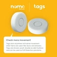 thumbnail image 2 of Nomo Smart Care, Tags, 1-Pack w/Lanyard, 2 of 6