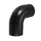 thumbnail image 5 of Manguera de silicona Unique Bargains Codo de 90 grados ID 63mm 2.5 color negro para tubería de entrada de Intercooler con 2 abrazaderas, 5 of 6