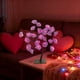 thumbnail image 4 of Lámpara De Rosal De Plástico 1Pcs Purple LED Rose Tree Light with 24 Warm White Bulbs Romantic Artistic Shape for Bedroom Party and Valentine's Day Decorations 17.72x4.72" JASKFLY, 4 of 8